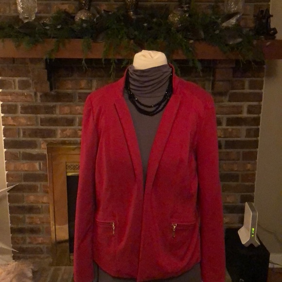 Chico's Jackets & Blazers - Chico’s red jacket